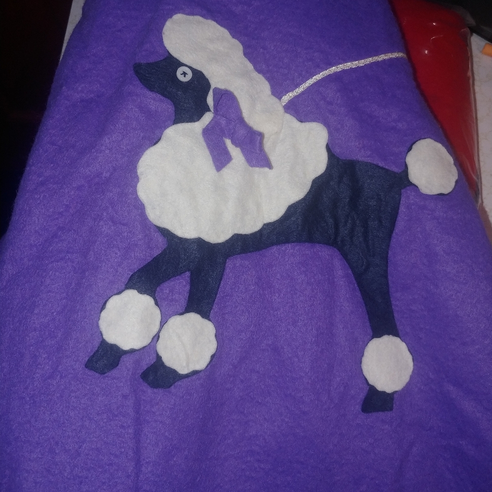 50's style poodle skirt